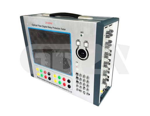 Portable Optical Fiber Digital Relay Protection Tester With GPS