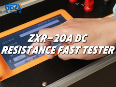 ZXR-20A DC Resistance Quick Tester con interfacce RS232 e USB