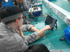 Formazione di depurazione dell'attrezzatura e accettazione della consegna