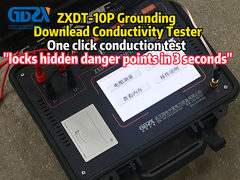 ZXDT-10P Tester di conduttività del downlead di messa a terra