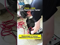 ZXHL-200C 200A Loop Resistance Tester con alimentatore a batteria al litio