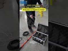 Set di prova a alta tensione a corrente continua compatto, accuratezza di regolazione dell' attrezzatura elettronica di prova ≤ 1%