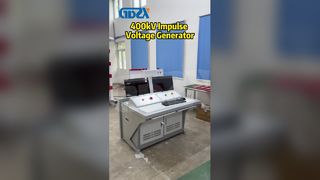 Generatore di tensione a impulsi da 400 kV