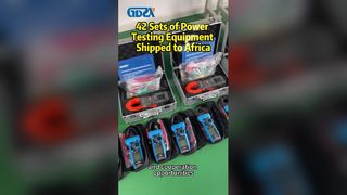 42 set di apparecchiature per test di potenza spediti in Africa