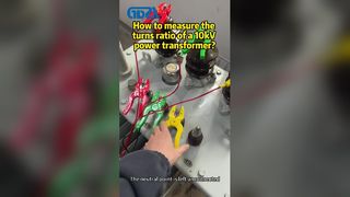 Come misurare il rapporto spire di una potenza di 10kV t