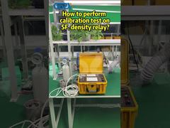 Come eseguire il test di calibrazione sul relè di densità SF6？