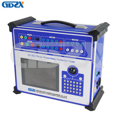 ZX-803 CE certificato di fabbrica vendita diretta ZX-803 Portable Microcomputer Relay Protection Tester