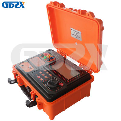 ZXET3008 Tester di resistenza al suolo: risoluzione di 0,001Ω, alimentazione a corrente continua di 7,4 V